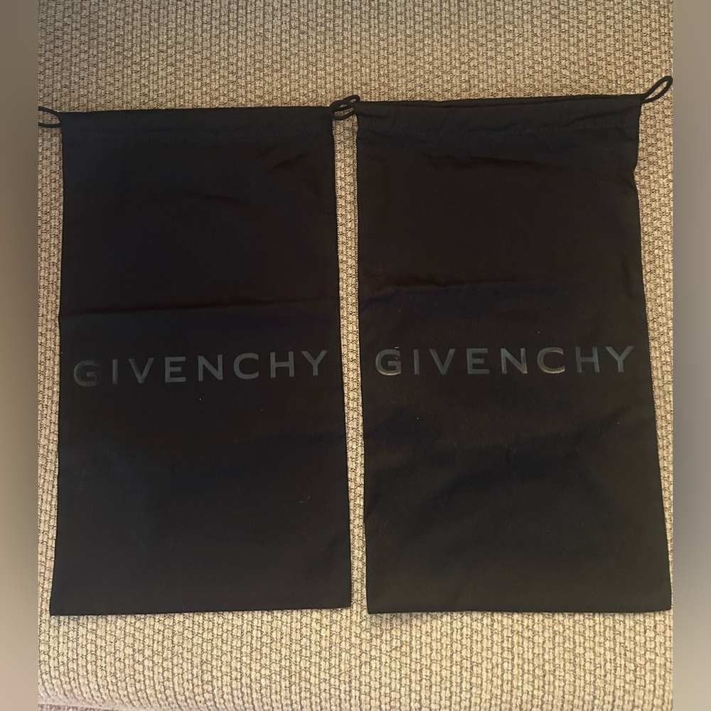 *NEW* 2 Givenchy Black Dust Bags